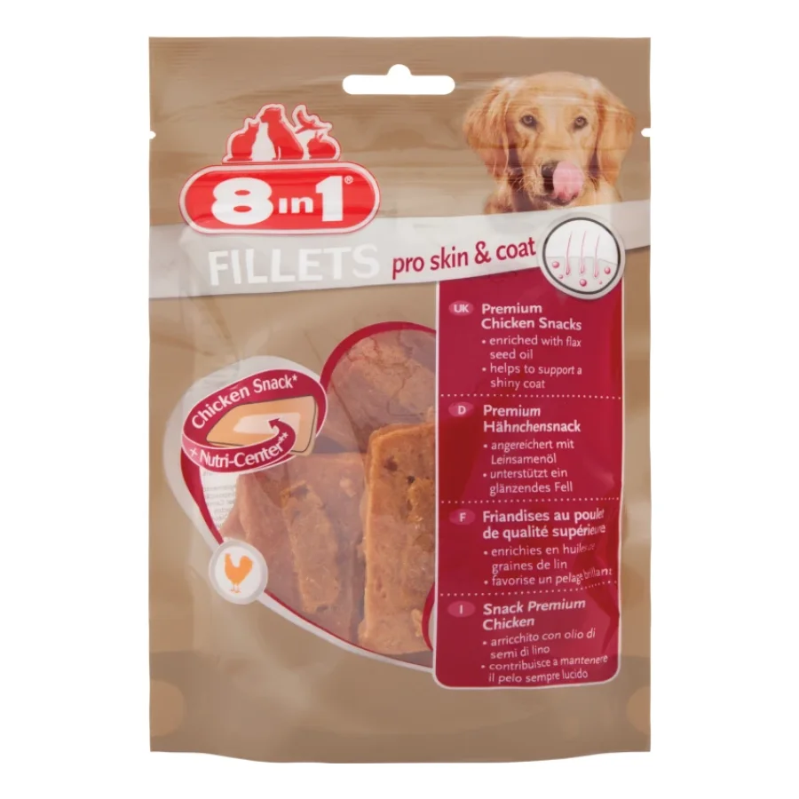 8in1 Fillets Pro Skin&Coat 8 x 80 g