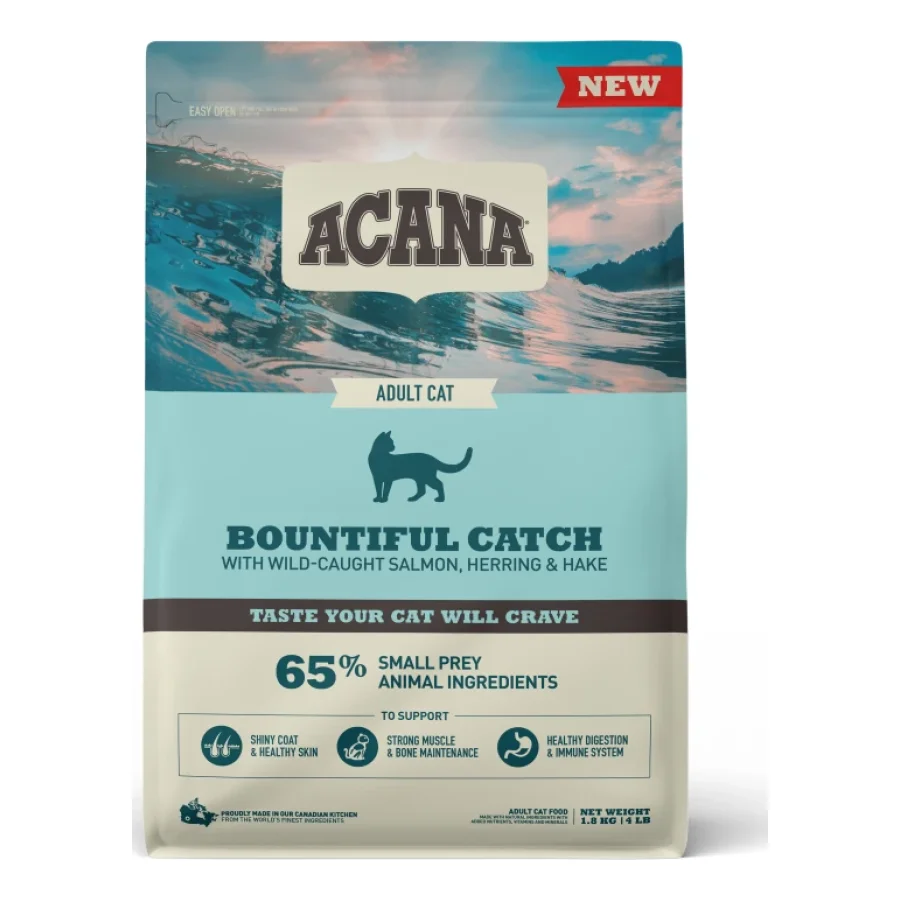 ACANA Bountiful Catch au saumon, au hareng et au colin 1,8 kg