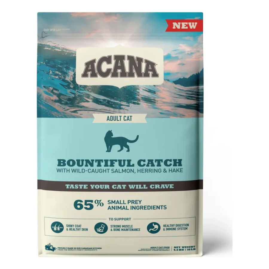 ACANA Bountiful Catch au saumon, au hareng et au colin 2x4,5 kg