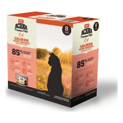 ACANA Premium Pâté Saumon et poulet 32x85 g