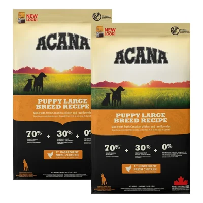ACANA Puppy Large Breed 11,4 kg 2x11,4 kg