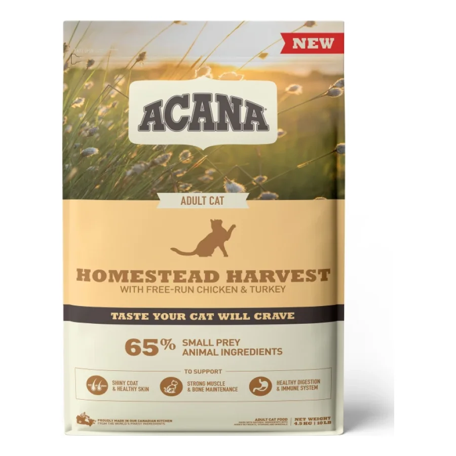 ACANA Récolte de la Ferme avec Poulet, Dinde et Canard 4,5 kg