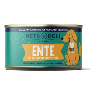 Adult bœuf au brocoli, à la papaye, à l’amarante & basilic 6 x 100 g Canard au sarrasin 6x200 g