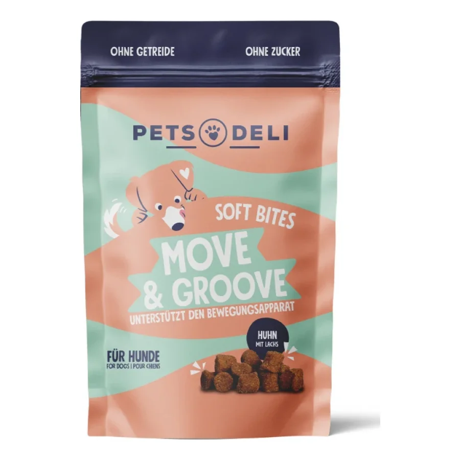 Adult Snack Soft Bites Move & Groove 300 g