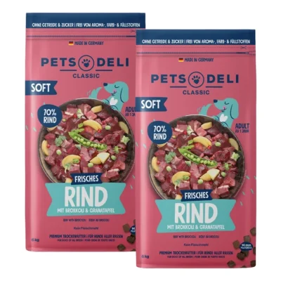 Adult Soft bœuf au brocoli & à la grenade 2x6 kg