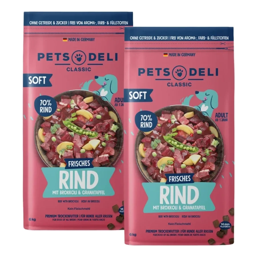 Adult Soft bœuf au brocoli & à la grenade 2x6 kg