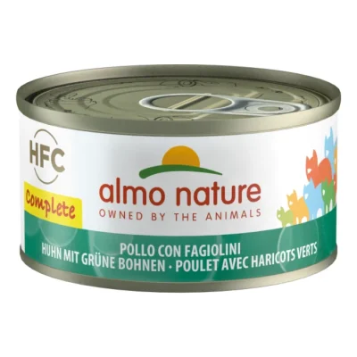 Almo nature Almo Complete HFC au poulet et aux haricots verts 48x70 g