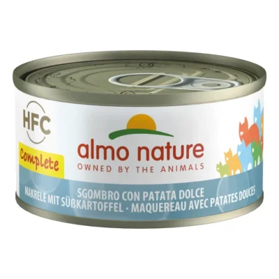 Almo nature Almo Complete HFC Maquereau aux Patates douces 24x70 g