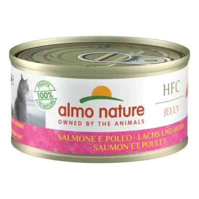 Almo nature HFC Jelly 24 x 70 g Saumon et poulet