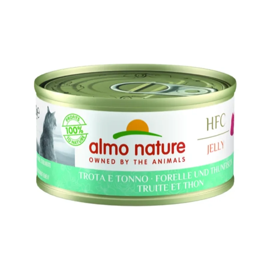 Almo nature HFC Jelly 24 x 70 g Truite et thon