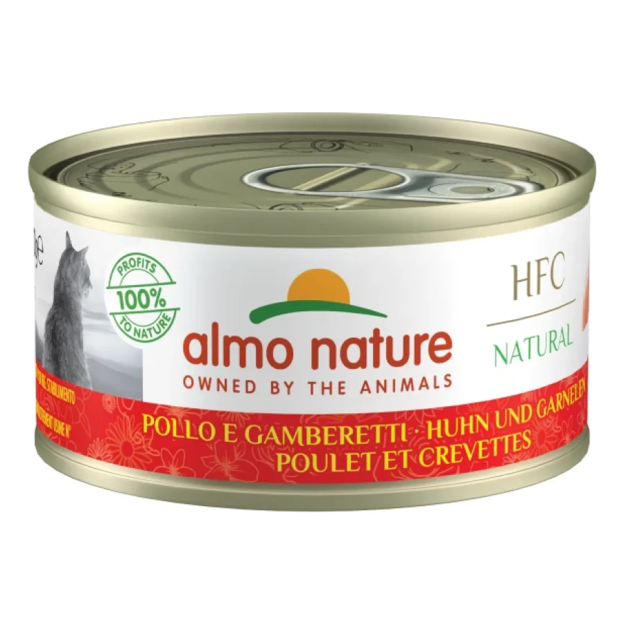 Almo nature HFC Natural Poulet et crevettes 24x70 g