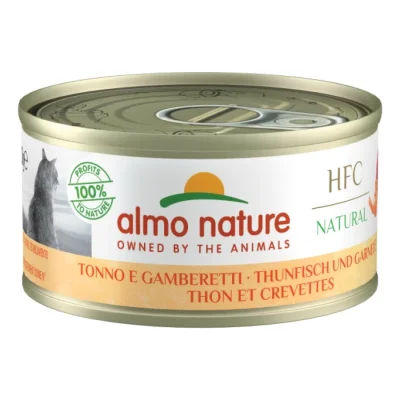 Almo nature HFC Natural Thon et crevettes 24x70 g