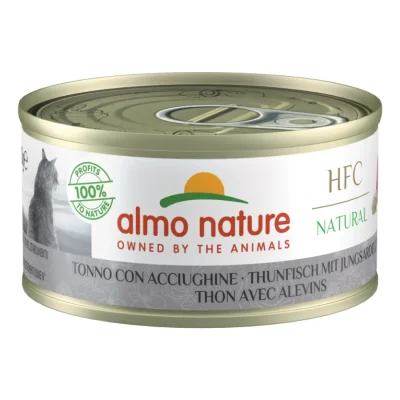 Almo nature Natural Cat Thon aux anchois douaniers 24 x 70 g