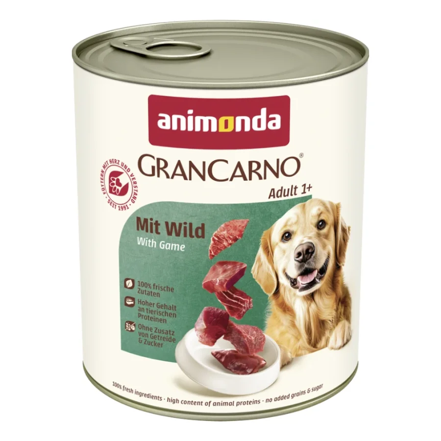 animonda Assortiment GranCarno Original adulte Gibier 12x800 g