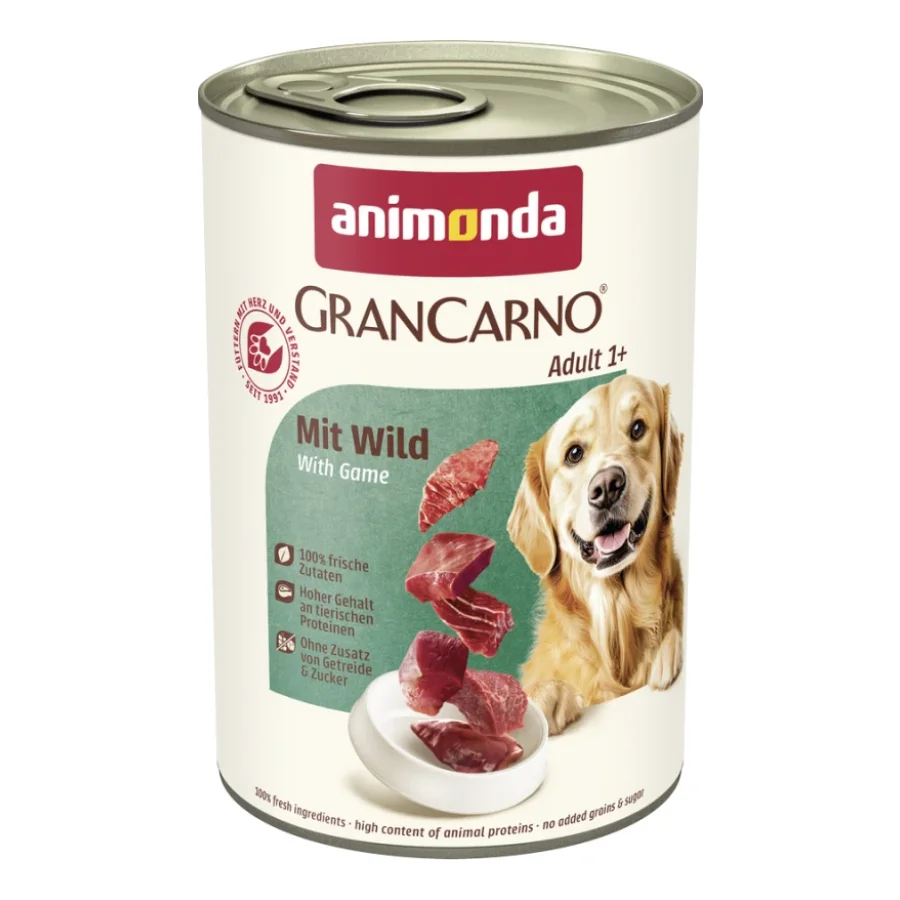 animonda Assortiment GranCarno Original adulte Gibier 6x400 g