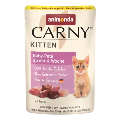 animonda Carny nourriture humide chaton, Baby-Paté 12x85 g