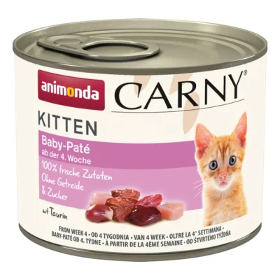 animonda Carny nourriture humide pour chatons, Baby-Paté 24x200 g