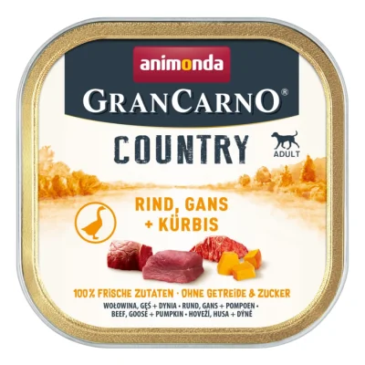 animonda GranCarno Adult Country Boeuf et oie 22x150 g