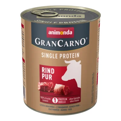 animonda GranCarno Adult Single Protein Pur bœuf 12x800 g