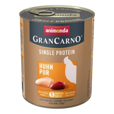 animonda GranCarno Adult Single Protein Pur poulet 12x800 g