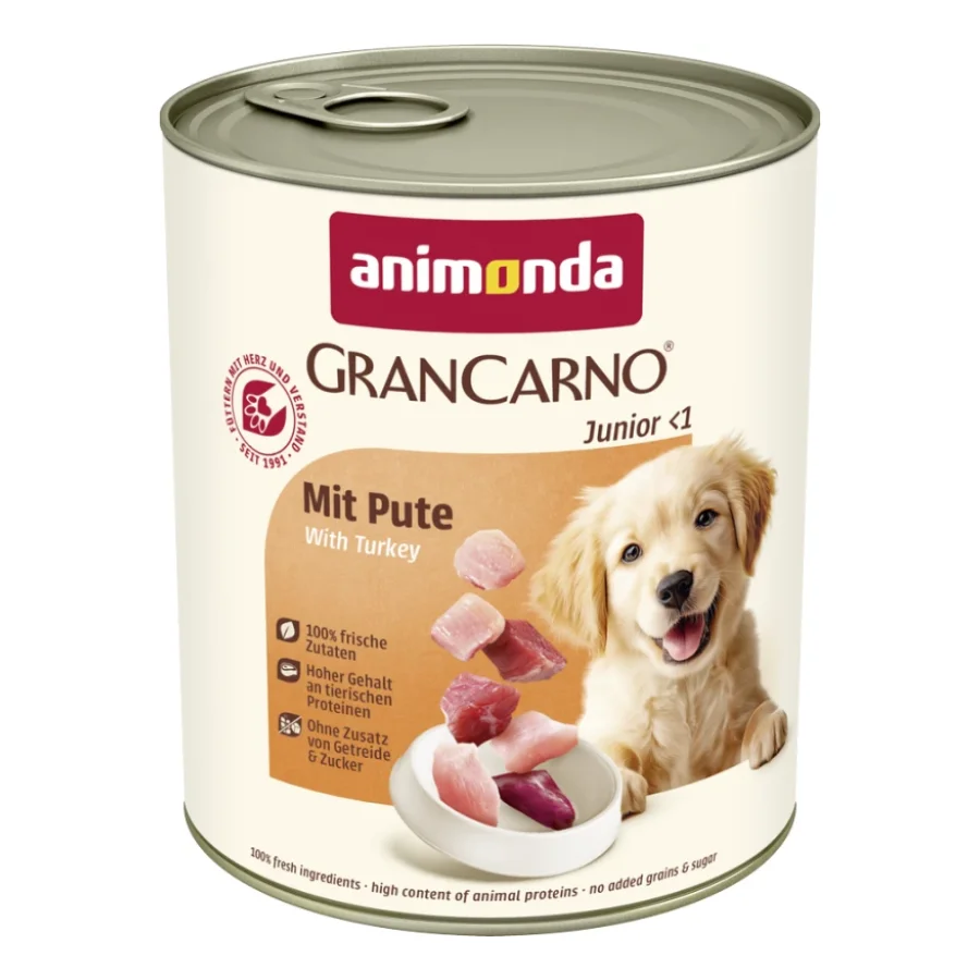 animonda GranCarno Original Junior Dinde 12x800 g