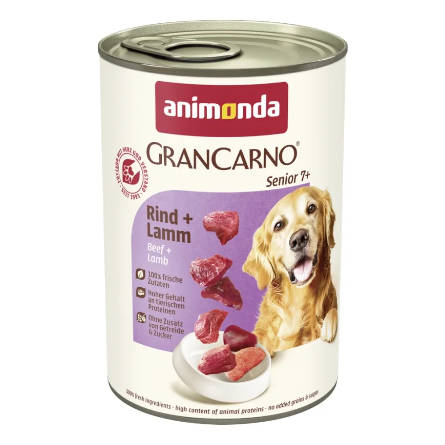animonda GranCarno Original Senior Bœuf et agneau 12x400 g
