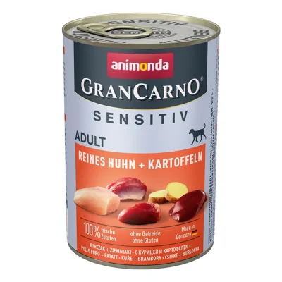 animonda GranCarno Sensitiv Poulet et pommes de terre 12x400 g