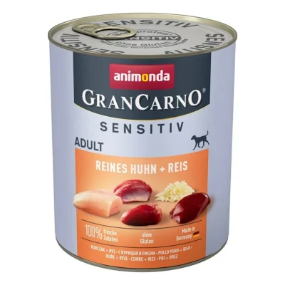 animonda GranCarno Sensitiv Poulet et riz 24x800 g