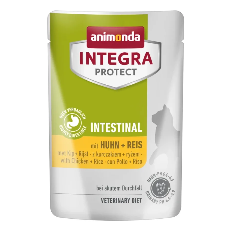 animonda Integra Protect Adult Intestinal au Poulet & au Riz 24x85 g
