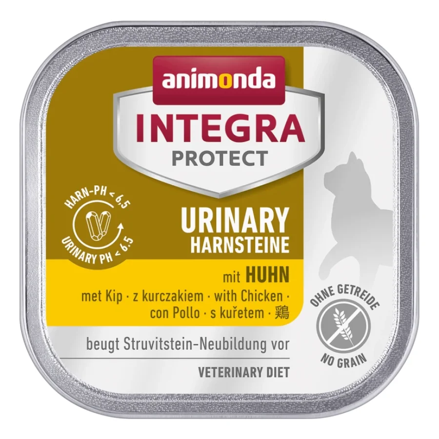 animonda Integra Protect Adult Urinary calculs de struvite Poulet 16x100 g