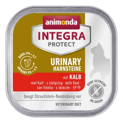 animonda Integra Protect Adult Urinary calculs de struvite Veau 16x100 g