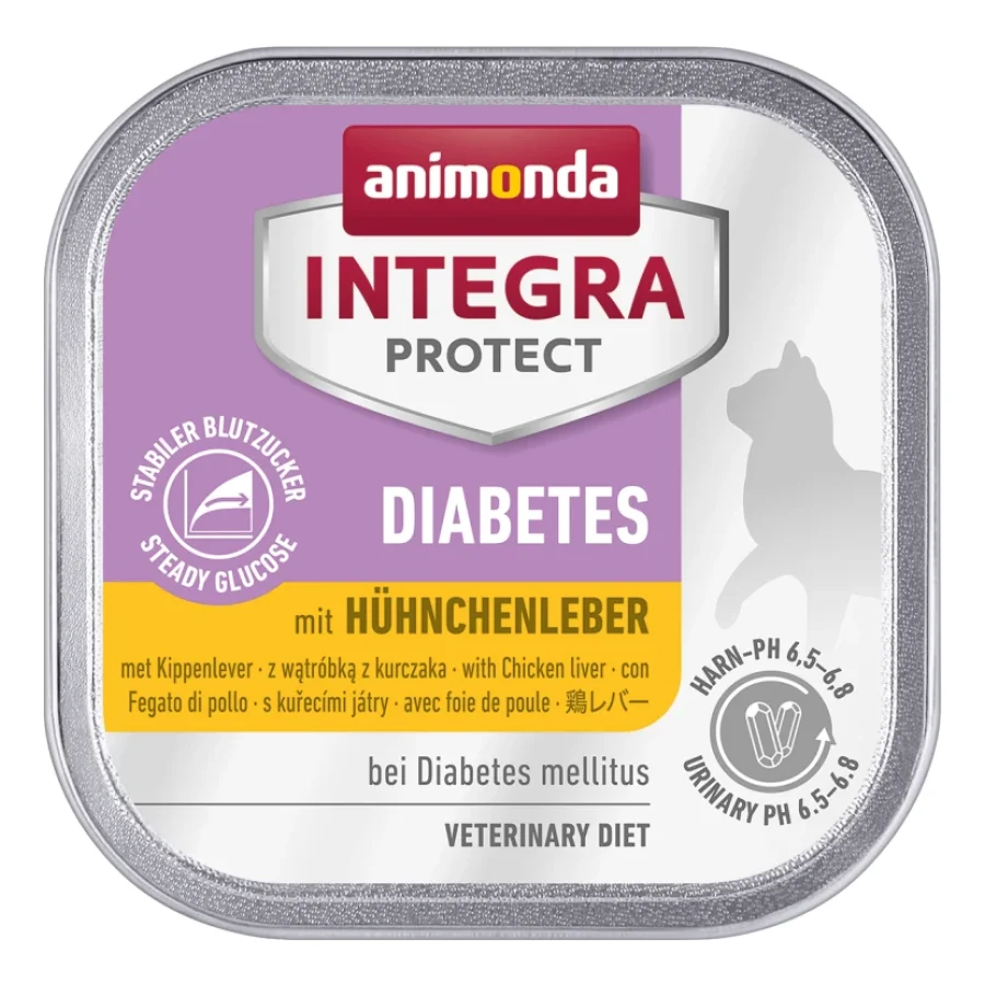 animonda Integra Protect Diabète Foie de poulet 16x100 g