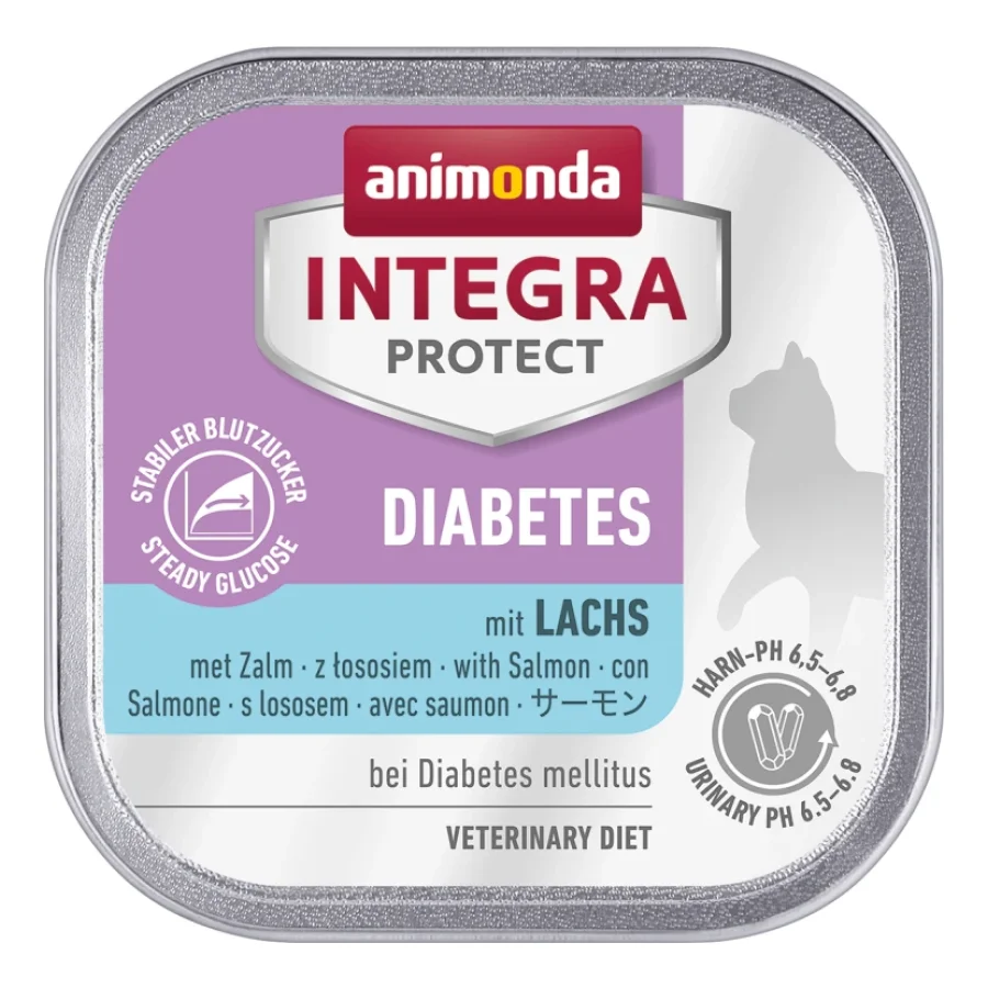 animonda Integra Protect Diabète Saumon 16x100 g