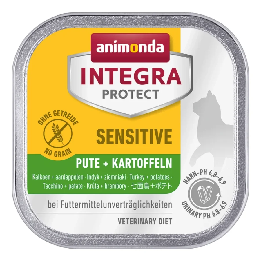 animonda Integra Protect Sensitive 16x100 g Dinde et pommes de terre 16x100 g