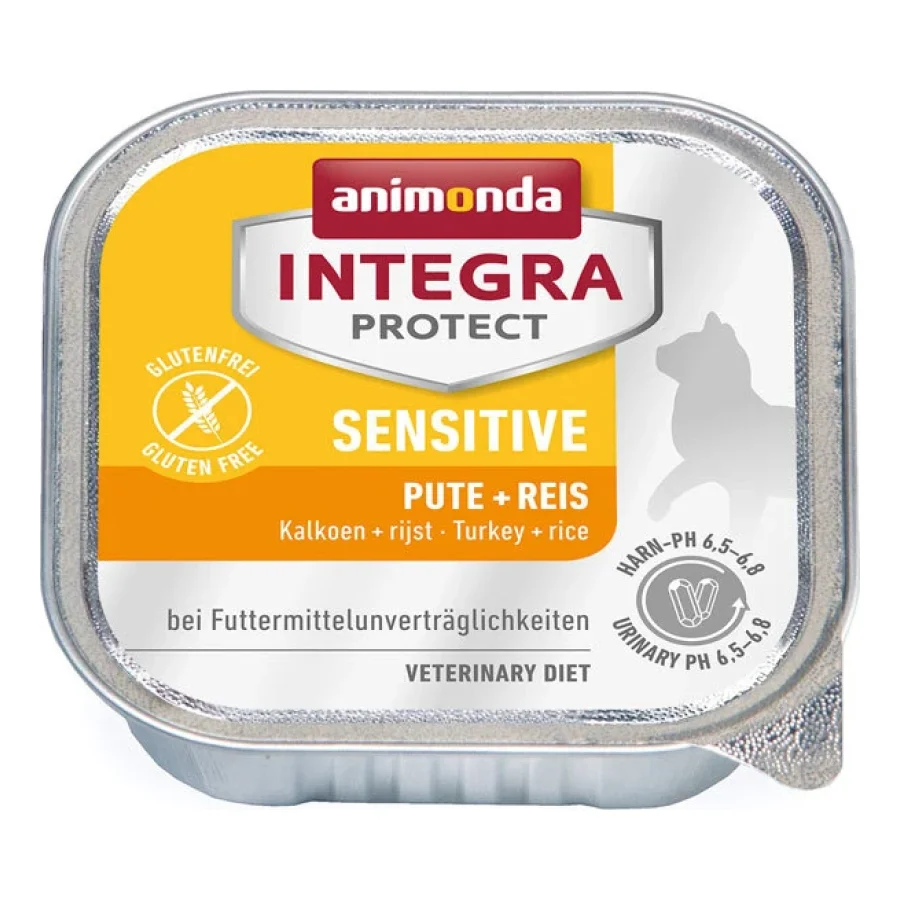 animonda Integra Protect Sensitive 16x100 g Dinde et riz 16x100 g