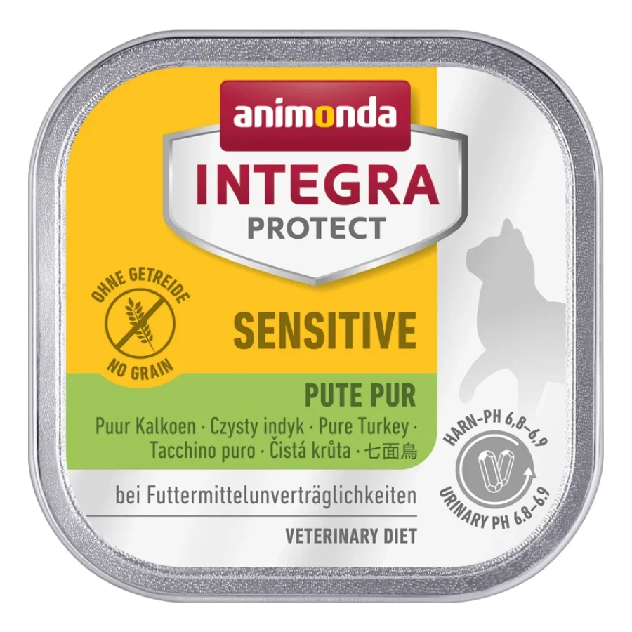 animonda Integra Protect Sensitive 16x100 g Pure dinde 16x100 g