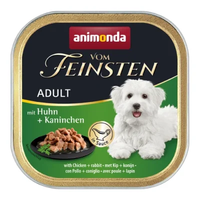 animonda premium Adult 22x150 g Poulet et lapin