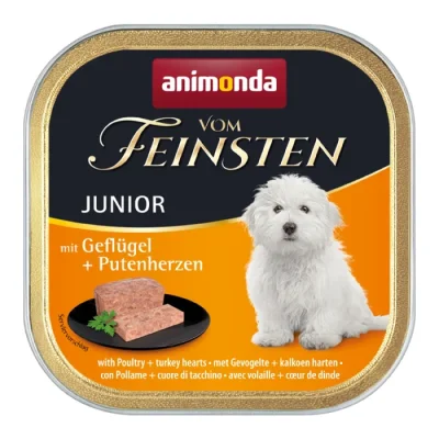 animonda Vom Feinsten 22 x 150 g Volailles et cœurs de dinde 22x150 g