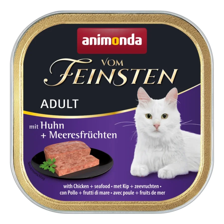 animonda Vom Feinsten Adult Poulet et fruits de mer 32x100 g