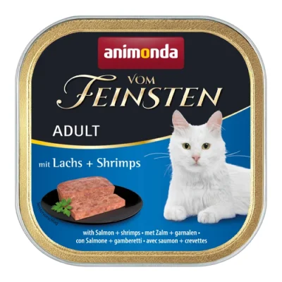 animonda Vom Feinsten Adult Saumon et crevettes 64x100 g