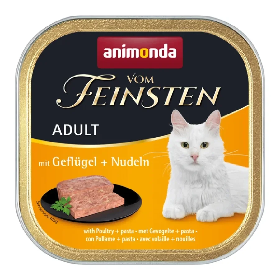 animonda Vom Feinsten Adult Volaille et pâtes 32x100 g
