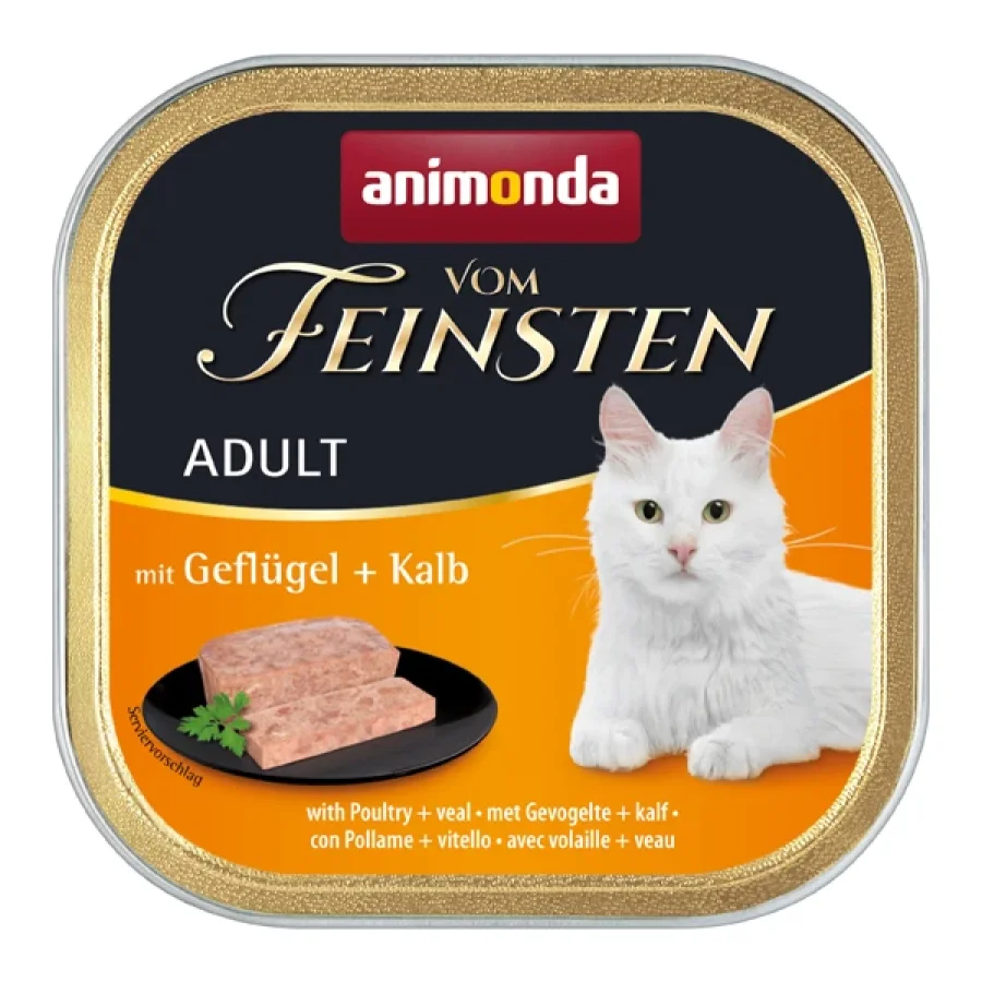 animonda Vom Feinsten Adult Volaille et veau 32x100 g