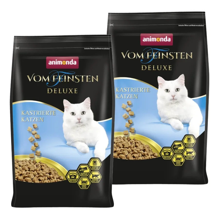 animonda Vom Feinsten Deluxe pour chats castrés 2x10 kg