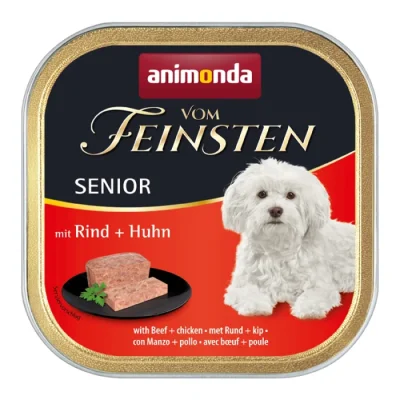 animonda Vom Feinsten Senior 22 x 150 g Bœuf et poulet 22x150 g