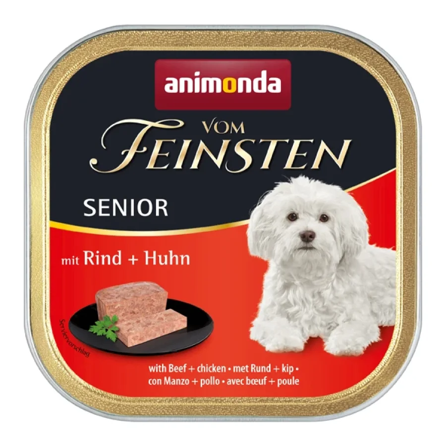 animonda Vom Feinsten Senior 22 x 150 g Bœuf et poulet 22x150 g