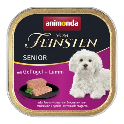 animonda Vom Feinsten Senior 22 x 150 g Volaille et agneau 22x150 g