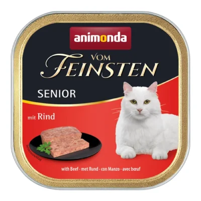 animonda Vom Feinsten Senior 32 x 100 g Bœuf 32x100 g