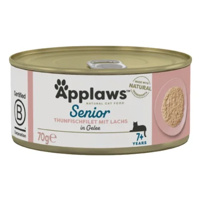 Applaws Senior Thon & Saumon en Gelée 24x70g