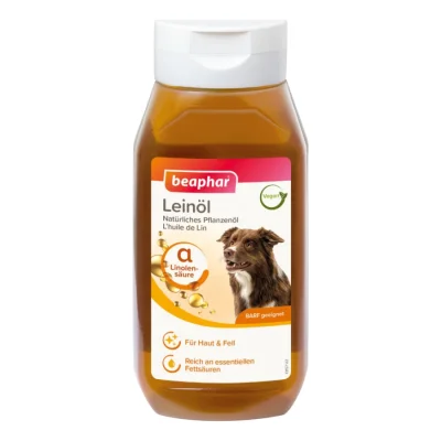Beaphar Huile de lin 430 ml