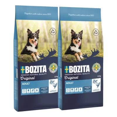BOZITA Dog Original Adult 2x12 kg